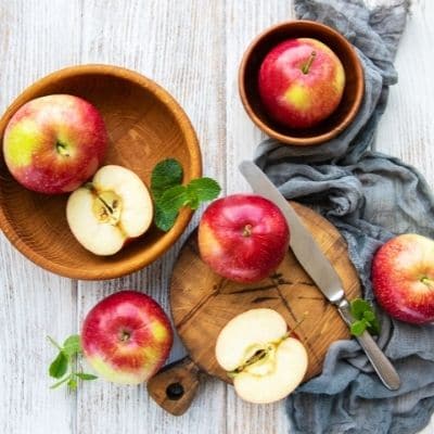 Los perros pueden comer manzanas